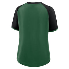 Fanatics New York Jets Women's Height Advantage T-Shirt Green/Black