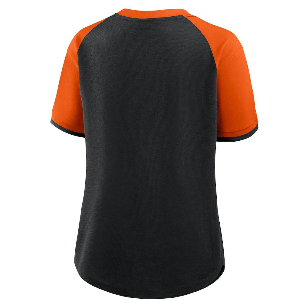 Fanatics Cincinnati Bengals Women's Height Advantage T-Shirt Black/Orange