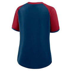 Fanatics Houston Texans Women's Height Advantage T-Shirt Navy/Red