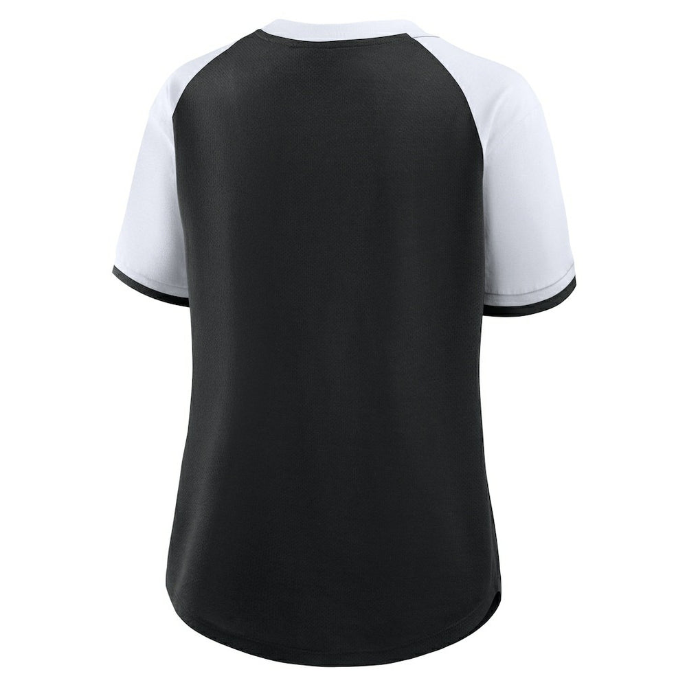 Fanatics New Orleans Saints Women's Height Advantage T-Shirt Black/White