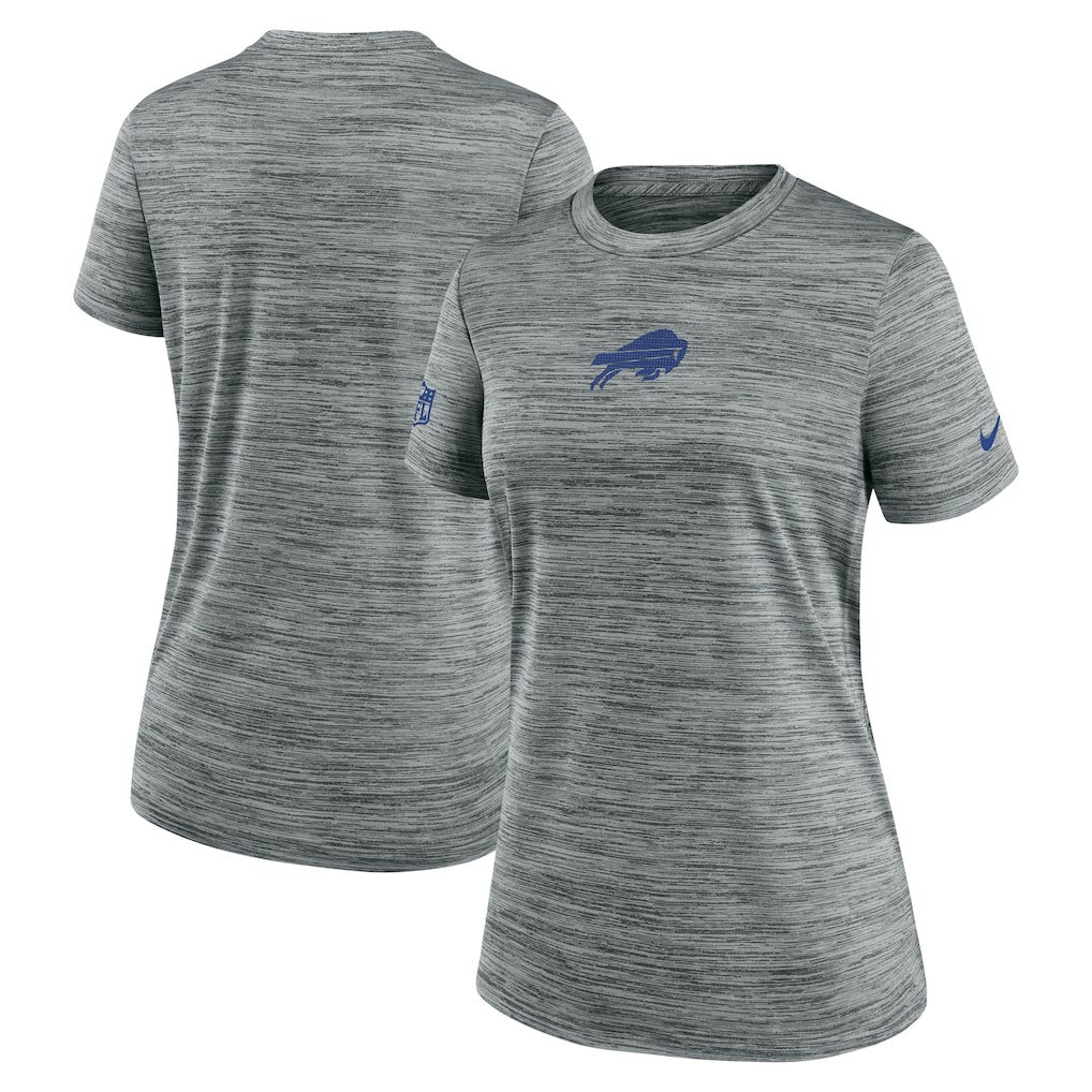 Nike Buffalo Bills Women's Sideline Velocity Dri-FIT T-Shirt Gray