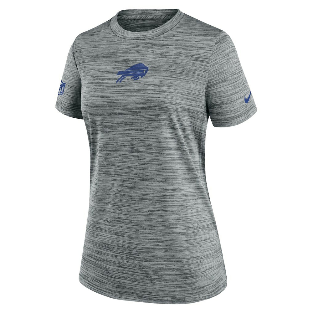 Nike Buffalo Bills Women's Sideline Velocity Dri-FIT T-Shirt Gray