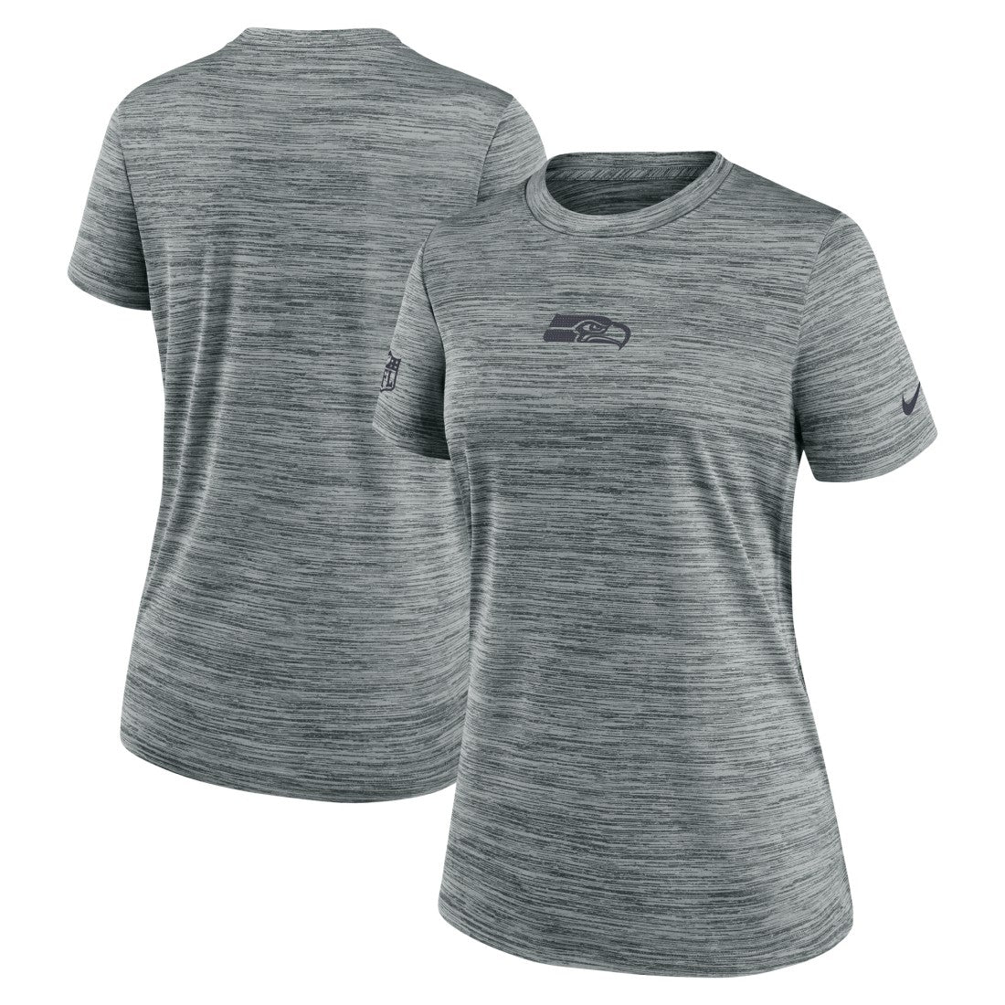 Nike Seattle Seahawks Women's Sideline Velocity Dri-FIT T-Shirt Gray