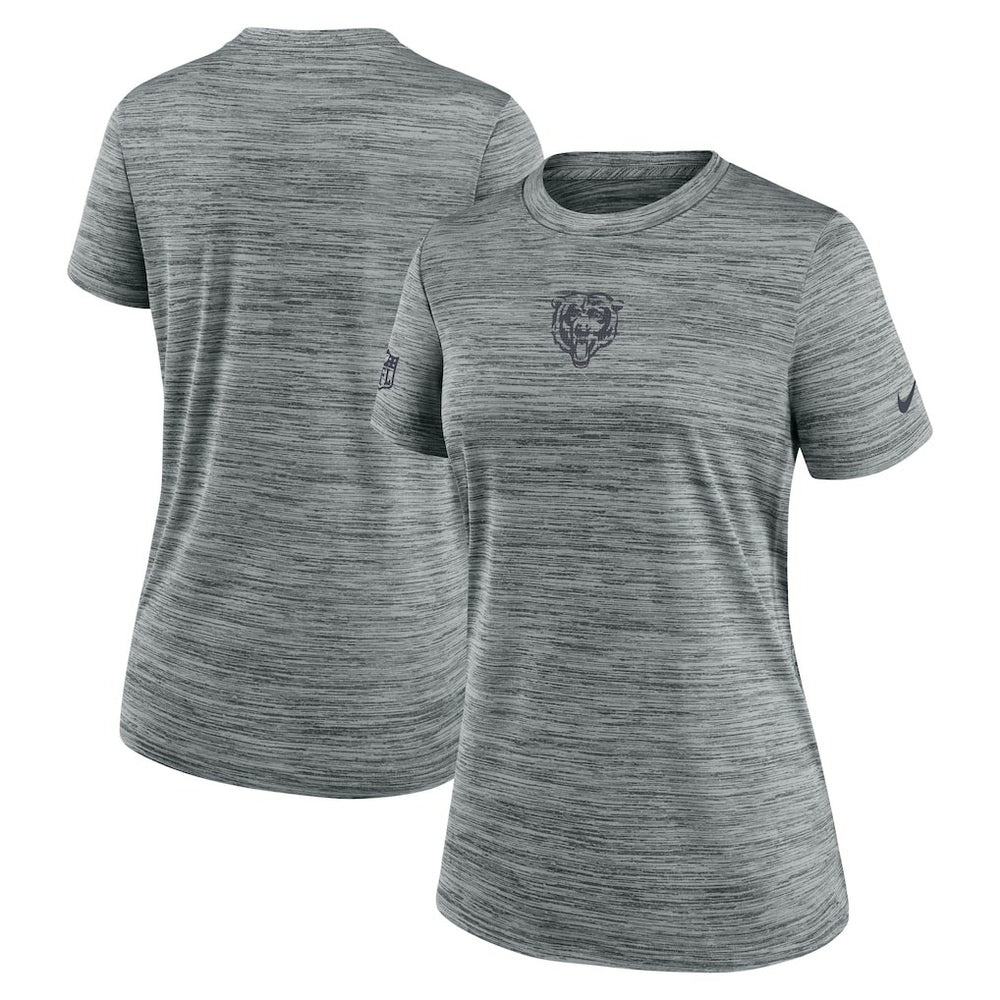 Nike Chicago Bears Women's Sideline Velocity Dri-FIT T-Shirt Gray
