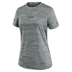 Nike New York Jets Women's Sideline Velocity Dri-FIT T-Shirt Gray