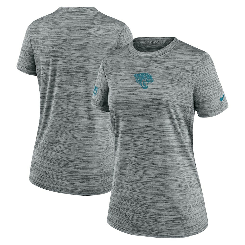 Nike Jacksonville Jaguars Women's Sideline Velocity Dri-FIT T-Shirt Gray