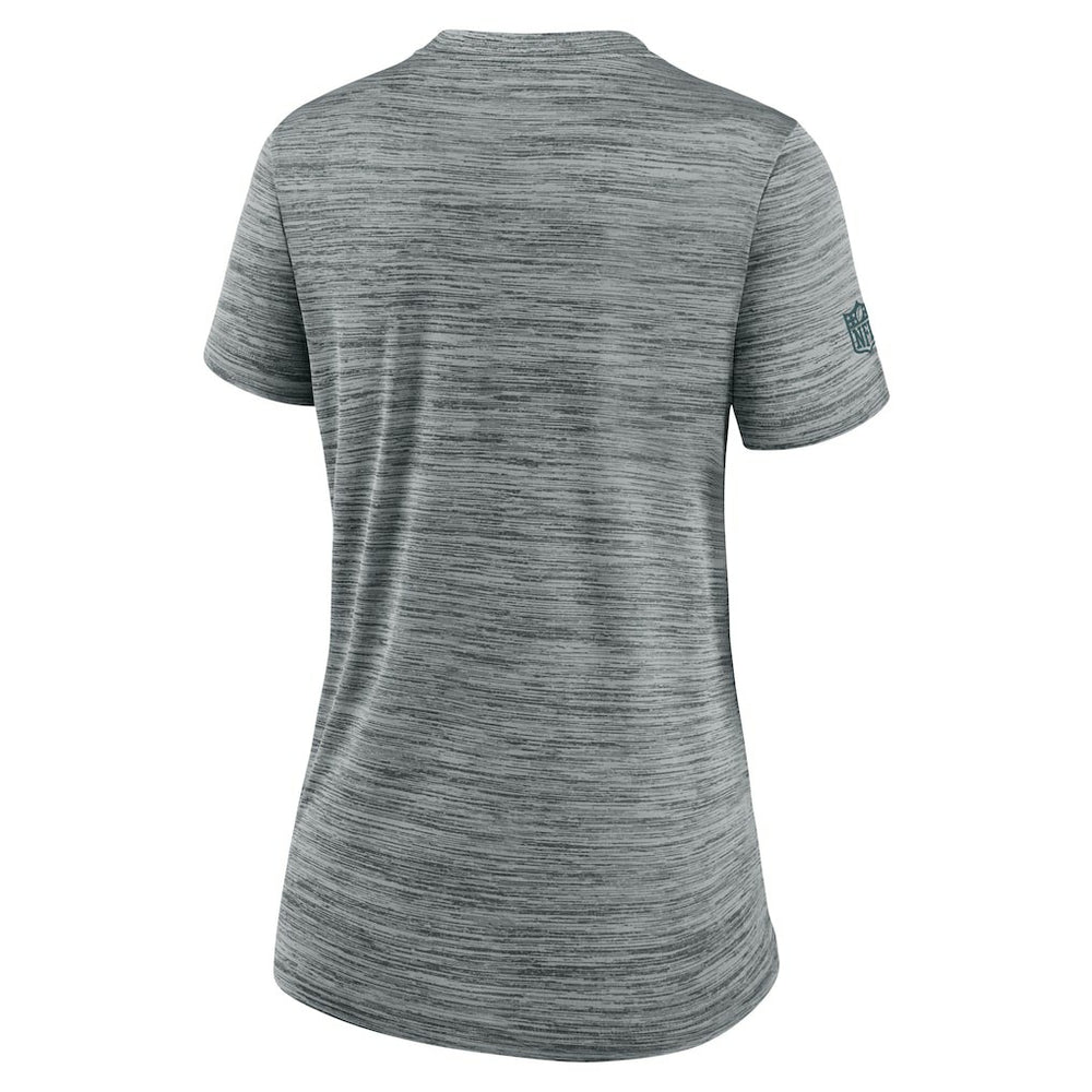 Nike Philadelphia Eagles Women's Sideline Velocity Dri-FIT T-Shirt Gray