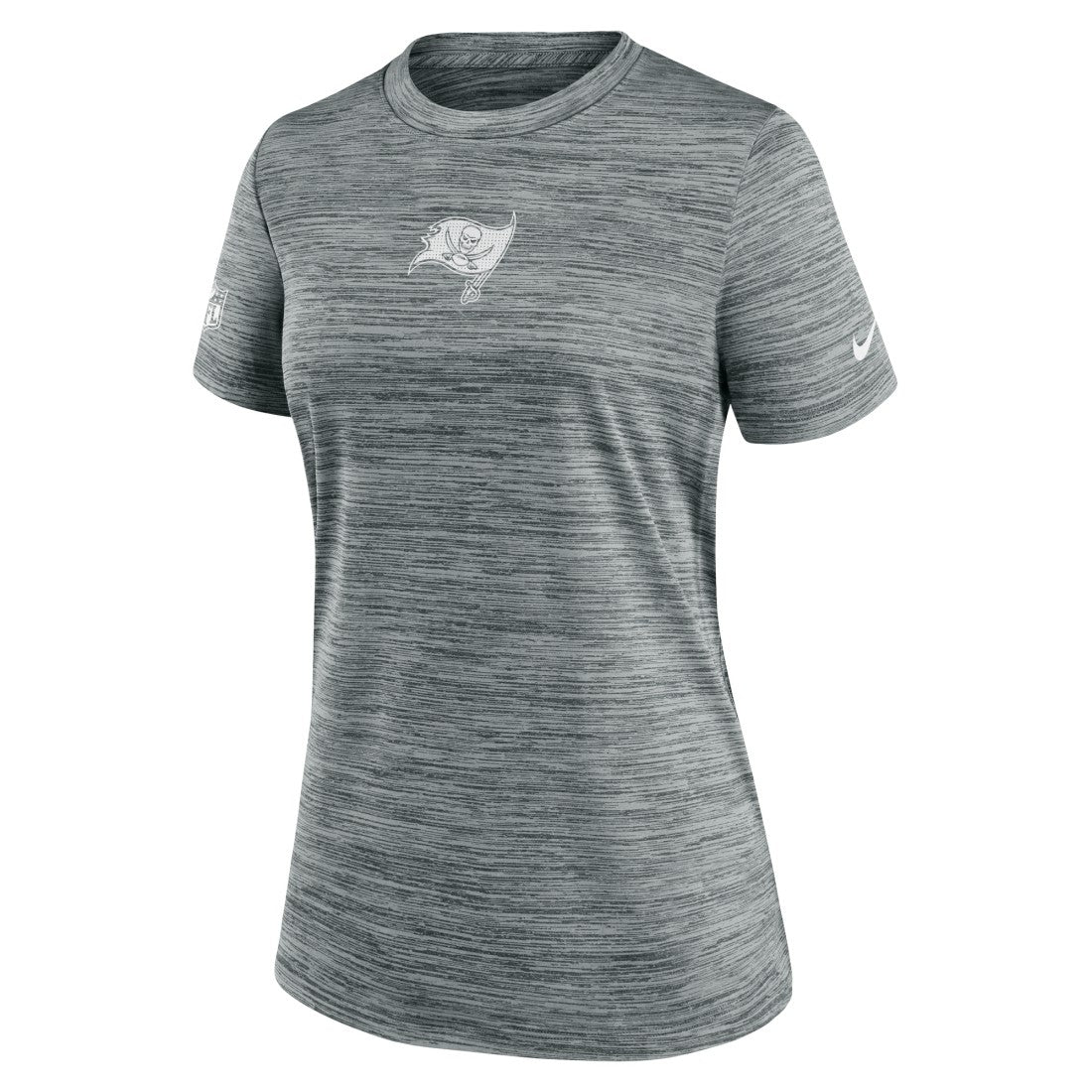 Nike Tampa Bay Buccaneers Women's Sideline Velocity Dri-FIT T-Shirt Gray