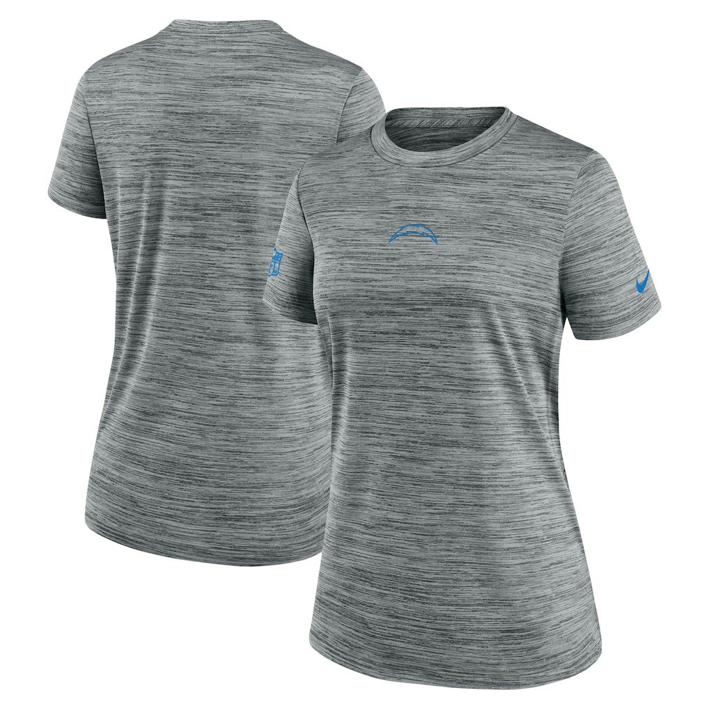 Nike Los Angeles Chargers Women's Sideline Velocity Dri-FIT T-Shirt Gray