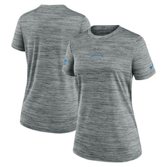 Nike Los Angeles Chargers Women's Sideline Velocity Dri-FIT T-Shirt Gray