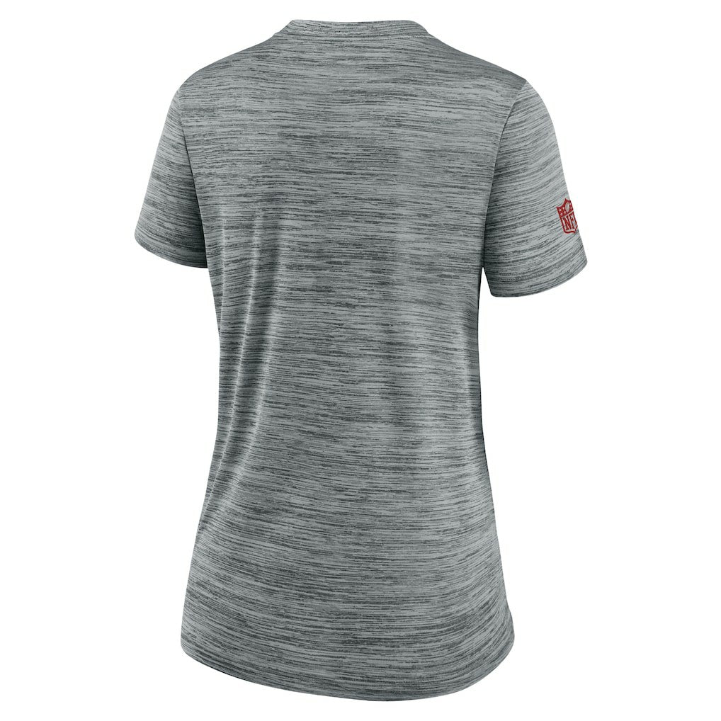 Nike Atlanta Falcons Women's Sideline Velocity Dri-FIT T-Shirt Gray