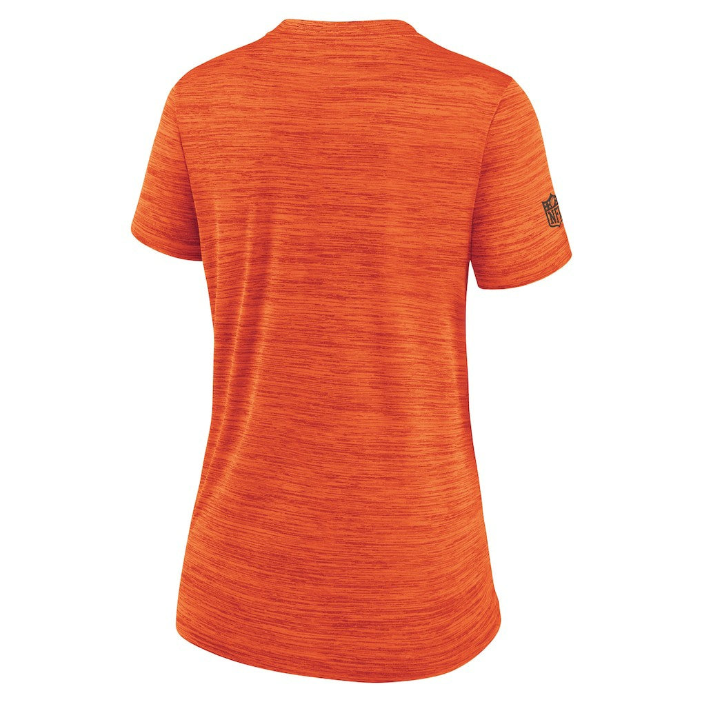 Nike Cleveland Browns Women's Sideline Velocity Dri-FIT T-Shirt Orange