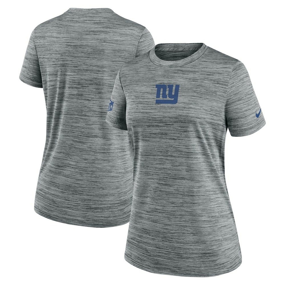 Nike New York Giants Women's Sideline Velocity Dri-FIT T-Shirt Gray