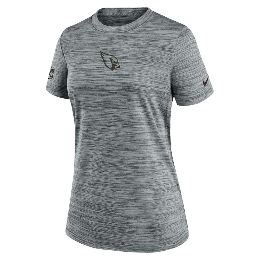 Nike Arizona Cardinals Women's Sideline Velocity Dri-FIT T-Shirt Gray
