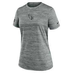 Nike Arizona Cardinals Women's Sideline Velocity Dri-FIT T-Shirt Gray
