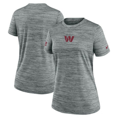 Nike Washington Commanders Women's Sideline Velocity Dri-FIT T-Shirt Gray