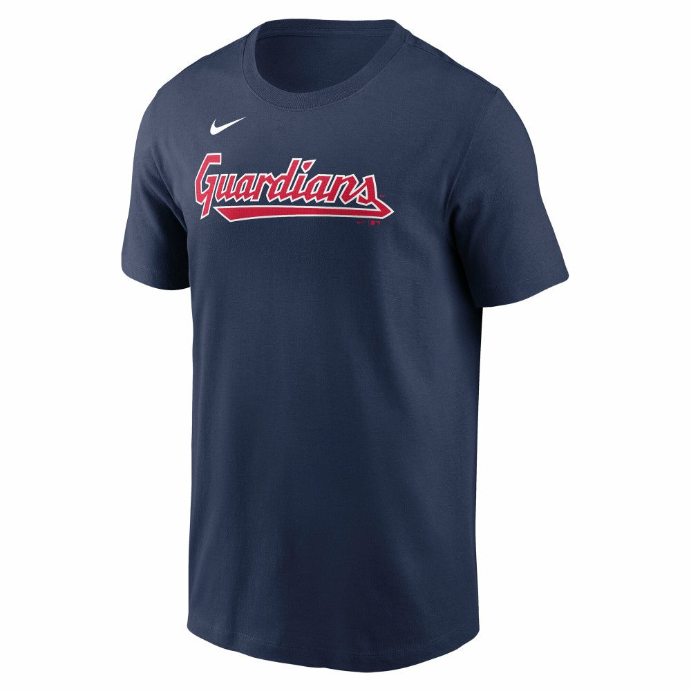 Jose Ramirez Cleveland Guardians Nike Fuse Name & Number T-Shirt - Navy - Nike Discount
