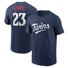 Royce Lewis Minnesota Twins Nike Fuse Name & Number T-Shirt - Navy - Nike Online