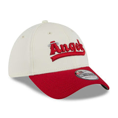 Los Angeles Angels New Era City Connect Batting Practice 39THIRTY Flex Hat - Cream/Red - New Era Discount