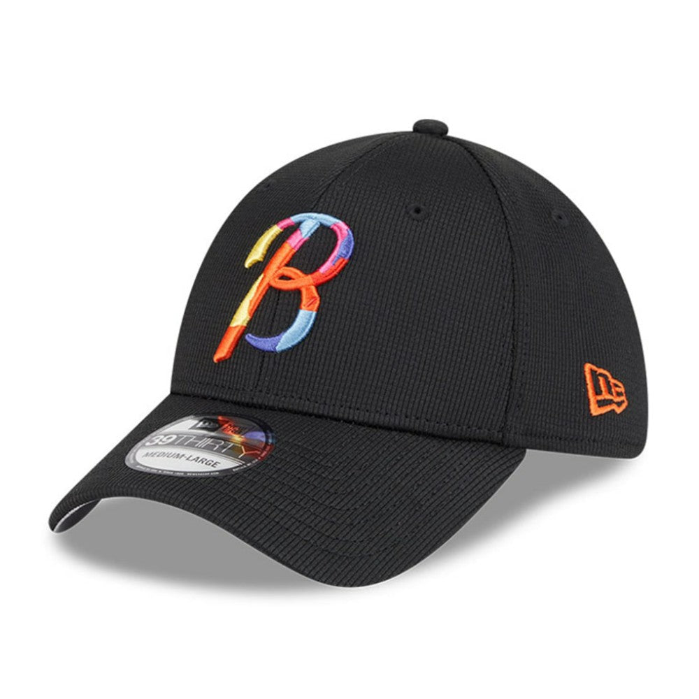 Baltimore Orioles New Era City Connect Batting Practice 39THIRTY Flex Hat - Black - New Era Lifestyle