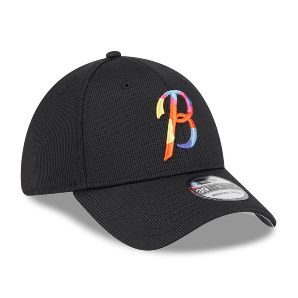 Baltimore Orioles New Era City Connect Batting Practice 39THIRTY Flex Hat - Black - New Era Lifestyle