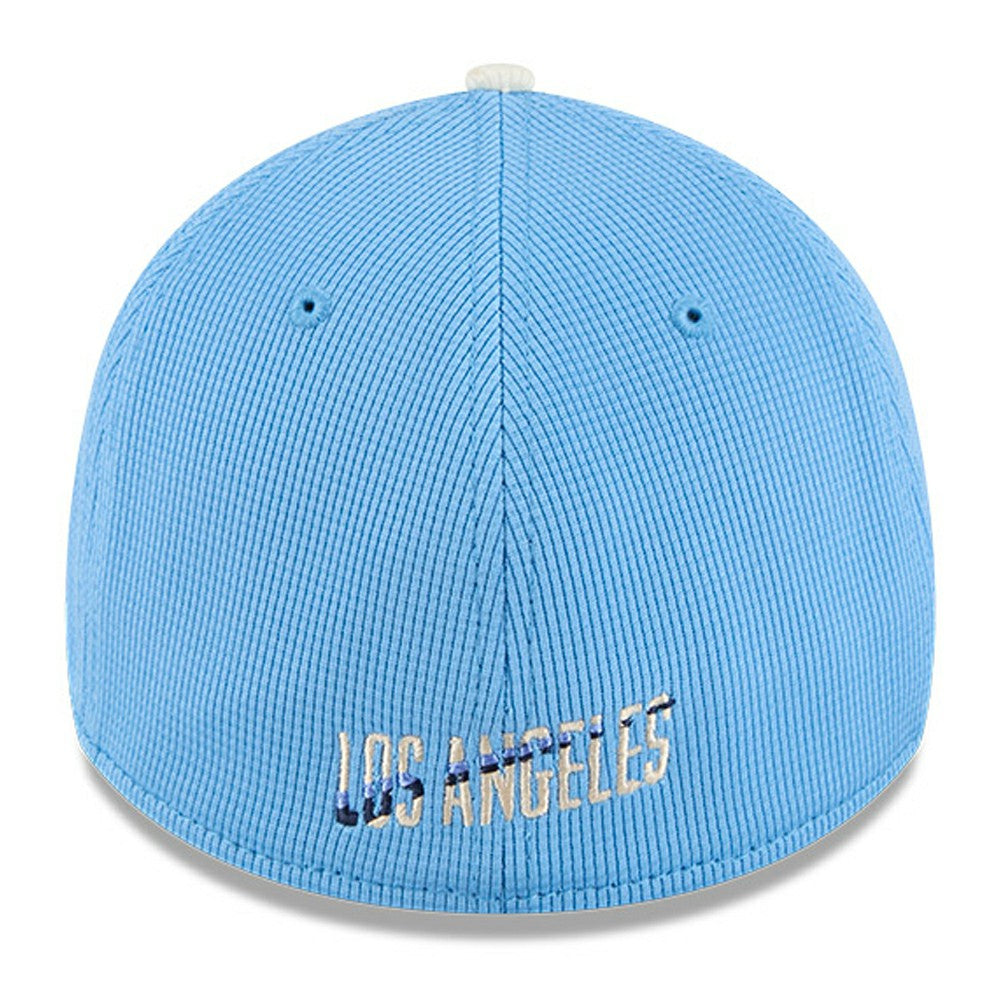 Los Angeles Dodgers New Era City Connect Batting Practice 39THIRTY Flex Hat - Light Blue - New Era Lifestyle