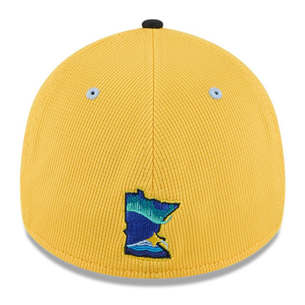 Minnesota Twins New Era City Connect Batting Practice 39THIRTY Flex Hat - Yellow/Black - New Era Lifestyle