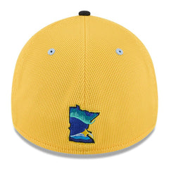 Minnesota Twins New Era City Connect Batting Practice 39THIRTY Flex Hat - Yellow/Black - New Era Lifestyle