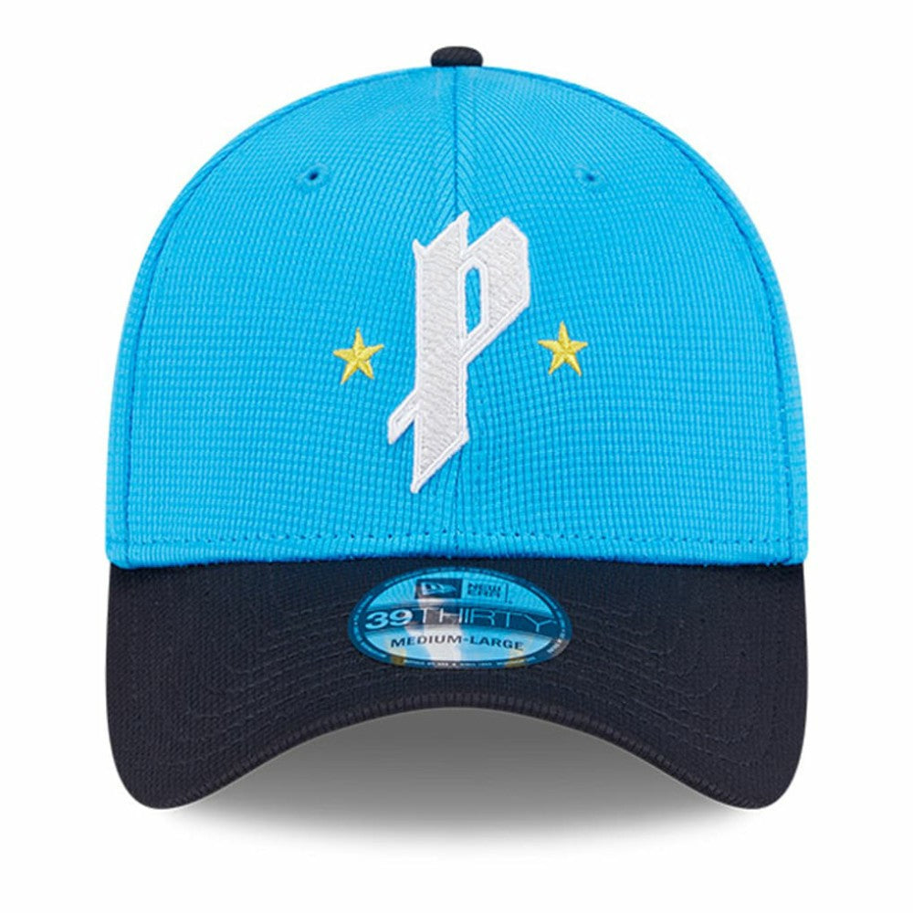 Philadelphia Phillies New Era City Connect Batting Practice 39THIRTY Flex Hat - Neptune Blue/Navy - New Era Sale