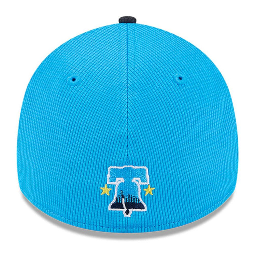 Philadelphia Phillies New Era City Connect Batting Practice 39THIRTY Flex Hat - Neptune Blue/Navy - New Era Sale