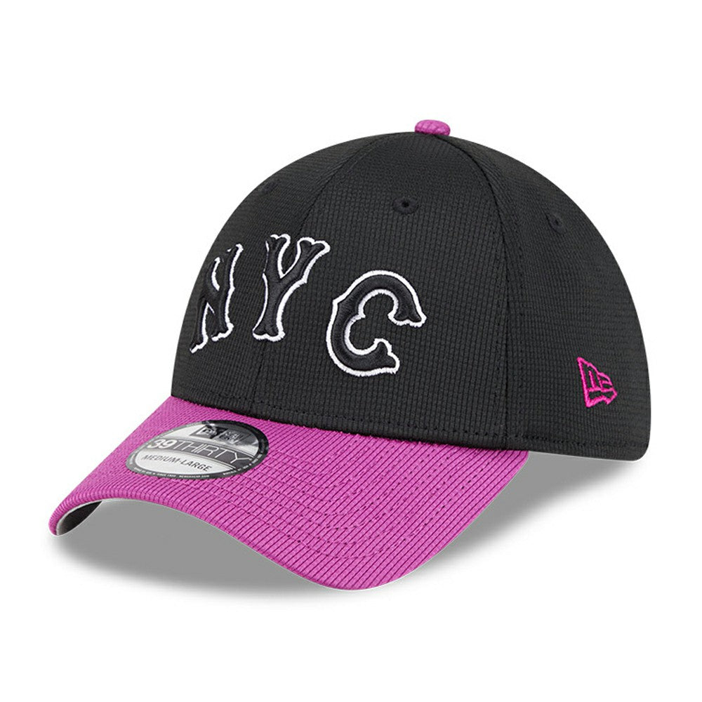 New York Mets New Era City Connect Batting Practice 39THIRTY Flex Hat - Charcoal/Purple - New Era Lifestyle