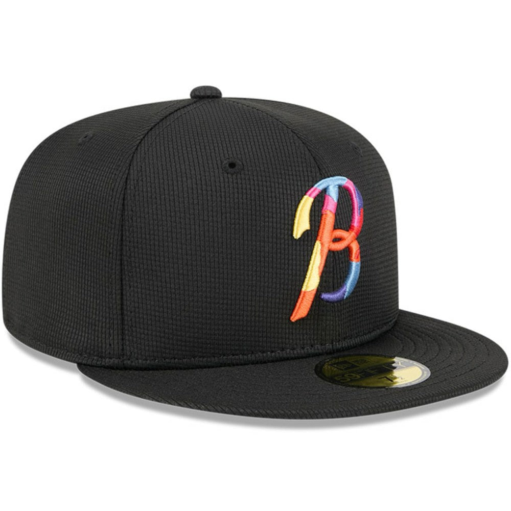 Baltimore Orioles New Era City Connect Batting Practice 59FIFTY Fitted Hat - Black - New Era Lifestyle
