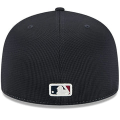 Cleveland Guardians New Era City Connect Batting Practice 59FIFTY Fitted Hat - Navy/White - New Era on Sale