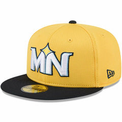 Minnesota Twins New Era City Connect Batting Practice 59FIFTY Fitted Hat - Yellow/Black - New Era on Sale