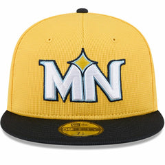 Minnesota Twins New Era City Connect Batting Practice 59FIFTY Fitted Hat - Yellow/Black - New Era on Sale