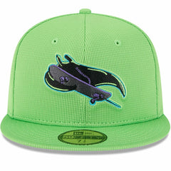 Tampa Bay Rays New Era City Connect Batting Practice 59FIFTY Fitted Hat - Neon Green - New Era on Sale