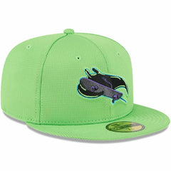 Tampa Bay Rays New Era City Connect Batting Practice 59FIFTY Fitted Hat - Neon Green - New Era on Sale