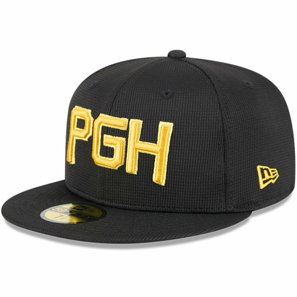 Pittsburgh Pirates New Era City Connect Batting Practice 59FIFTY Fitted Hat - Black - New Era Discount