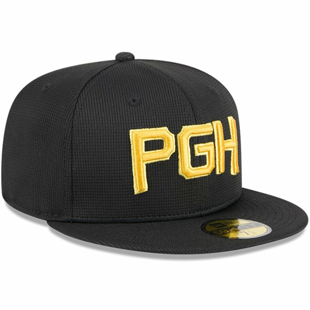 Pittsburgh Pirates New Era City Connect Batting Practice 59FIFTY Fitted Hat - Black - New Era Discount