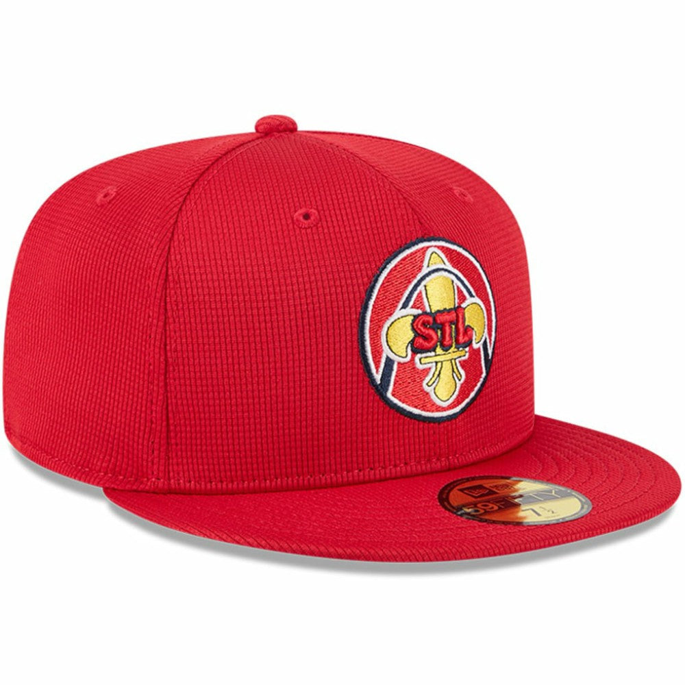 St. Louis Cardinals New Era City Connect Batting Practice 59FIFTY Fitted Hat - Red - New Era Sale
