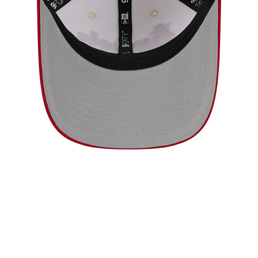 Los Angeles Angels New Era City Connect Batting Practice 9FORTY M-Crown Adjustable Hat - Cream/Red - New Era Discount