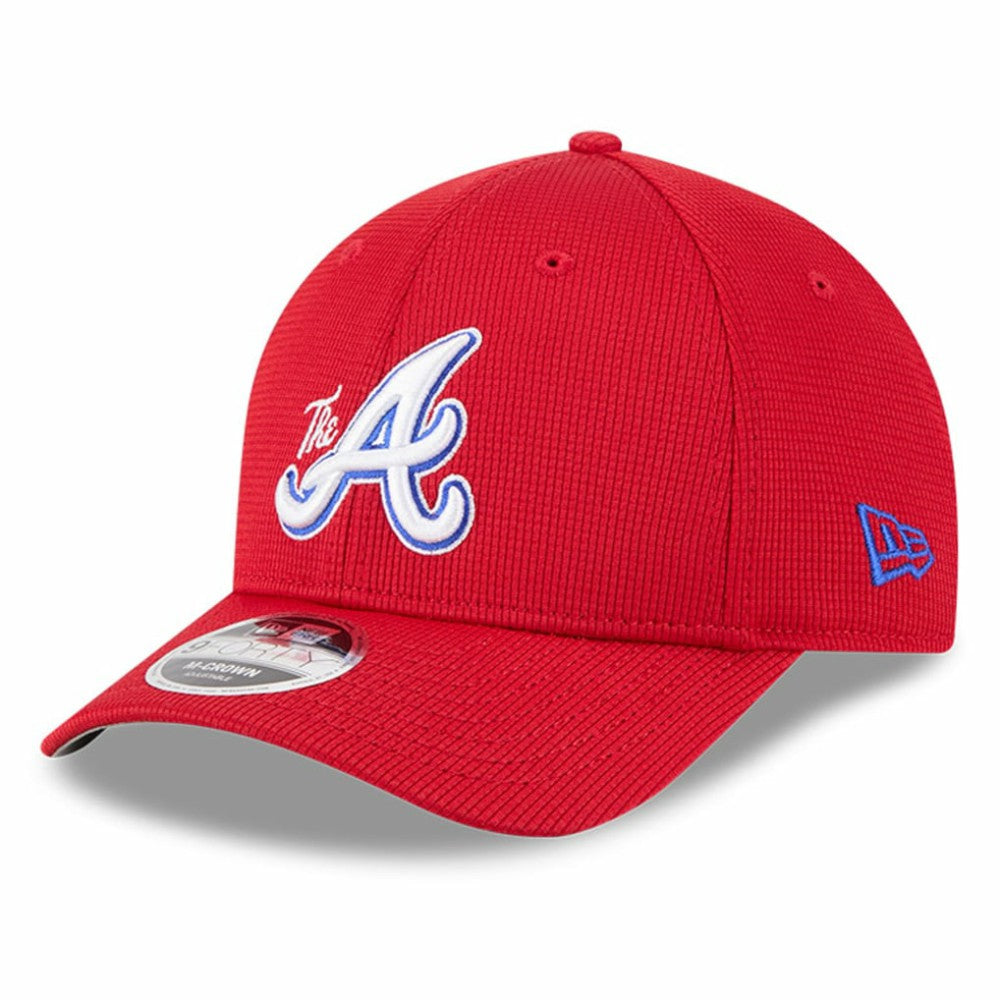 Atlanta Braves New Era City Connect Batting Practice 9FORTY M-Crown Adjustable Hat - Red - New Era Discount