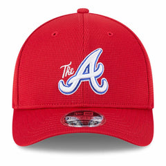 Atlanta Braves New Era City Connect Batting Practice 9FORTY M-Crown Adjustable Hat - Red - New Era Discount