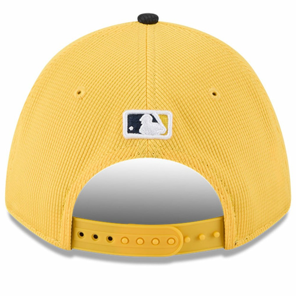 Minnesota Twins New Era City Connect Batting Practice 9FORTY M-Crown Adjustable Hat - Yellow/Black - New Era Lifestyle