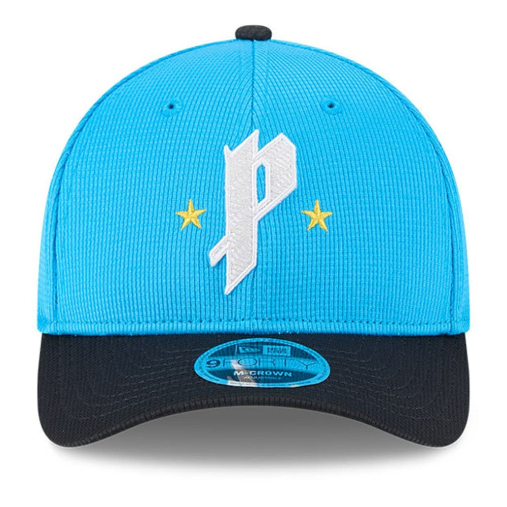 Philadelphia Phillies New Era City Connect Batting Practice 9FORTY M-Crown Adjustable Hat - Neptune Blue/Navy - New Era Online