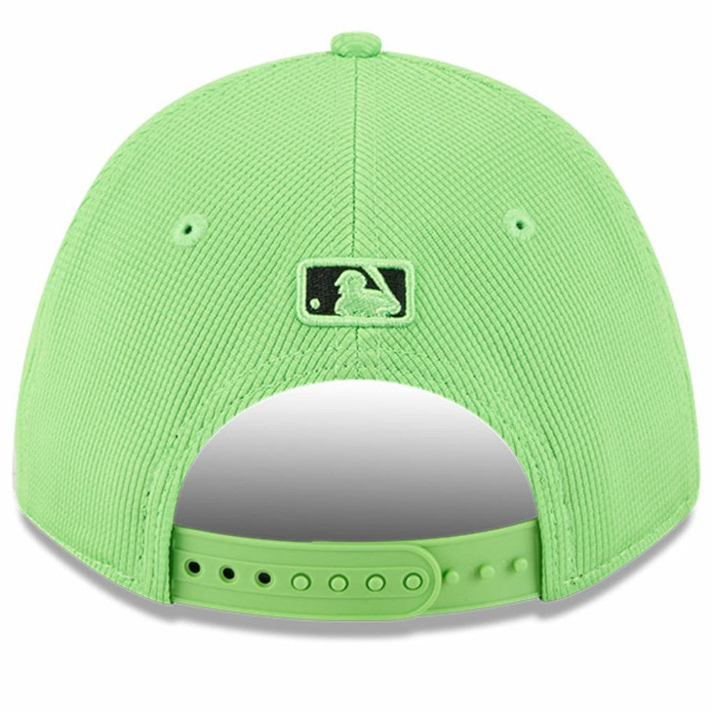 Tampa Bay Rays New Era City Connect Batting Practice 9FORTY M-Crown Adjustable Hat - Neon Green - New Era on Sale
