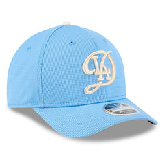 Los Angeles Dodgers New Era City Connect Batting Practice 9FORTY M-Crown Adjustable Hat - Light Blue - New Era Discount