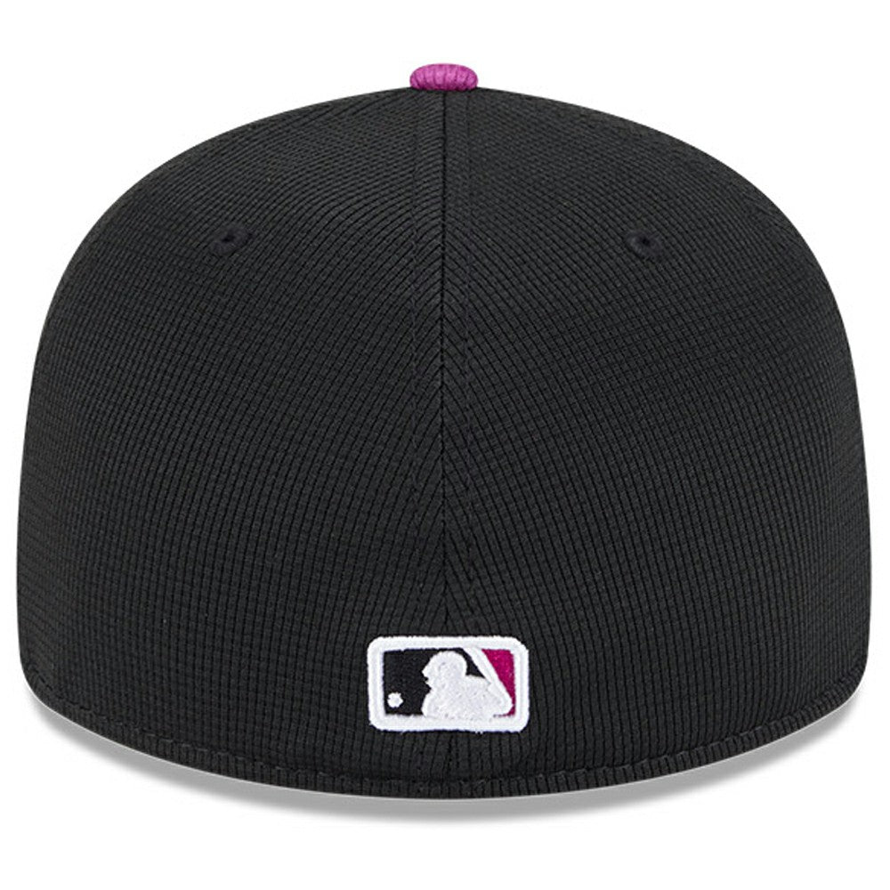 New York Mets New Era City Connect Batting Practice Low Profile 59FIFTY Fitted Hat - Charcoal/Purple - New Era on Sale