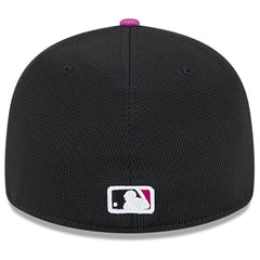 New York Mets New Era City Connect Batting Practice Low Profile 59FIFTY Fitted Hat - Charcoal/Purple - New Era on Sale