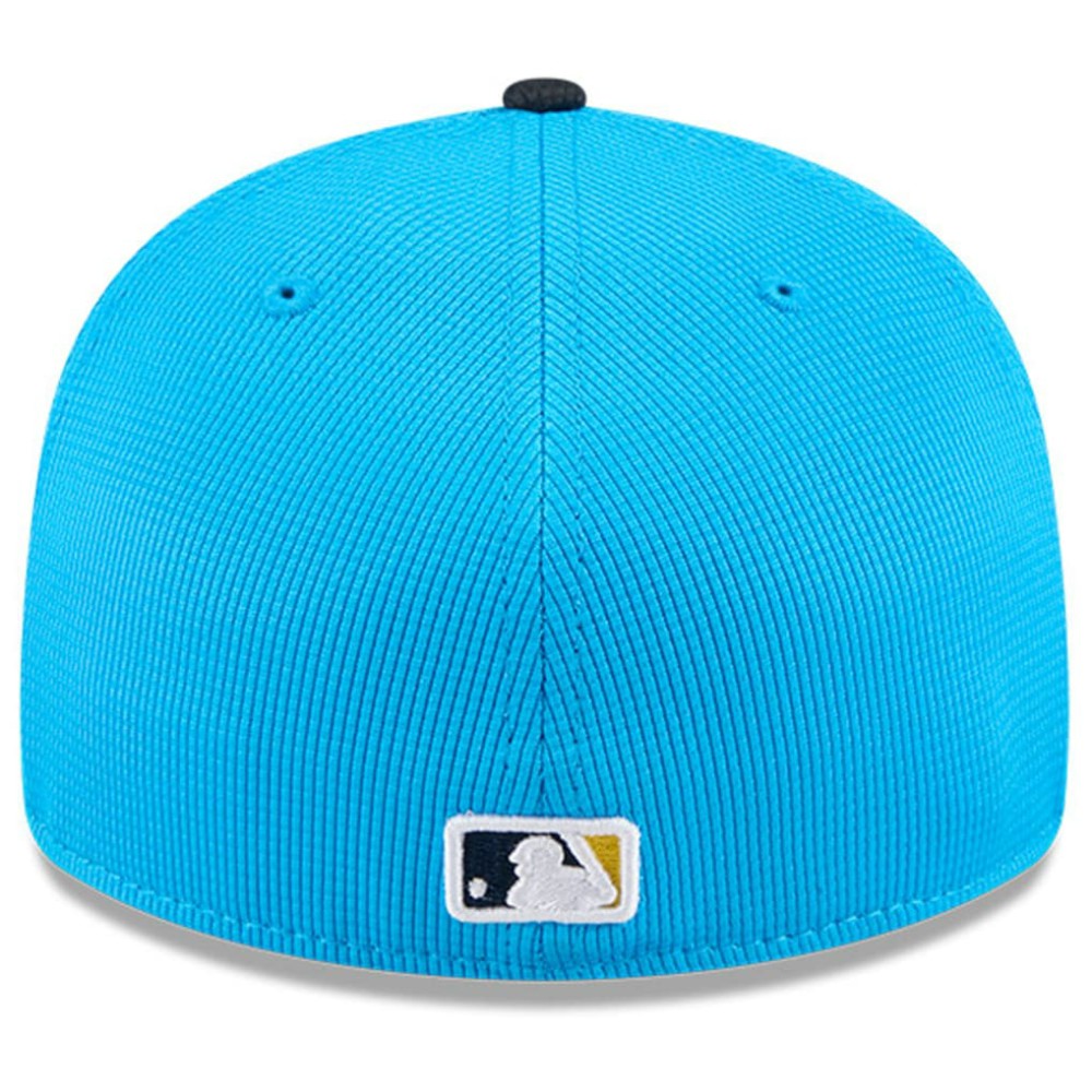 Philadelphia Phillies New Era City Connect Batting Practice Low Profile 59FIFTY Fitted Hat - Neptune Blue/Navy - New Era Discount
